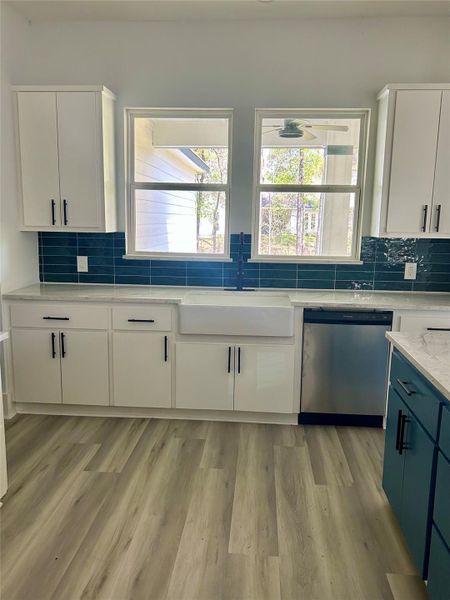 Furnished interior view inside a new home in , Conroe (Image 6).