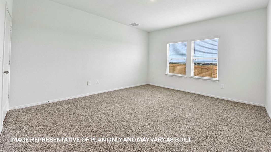 Spacious, unfurnished interior of a new home in Carillon, Manor (Image 24).