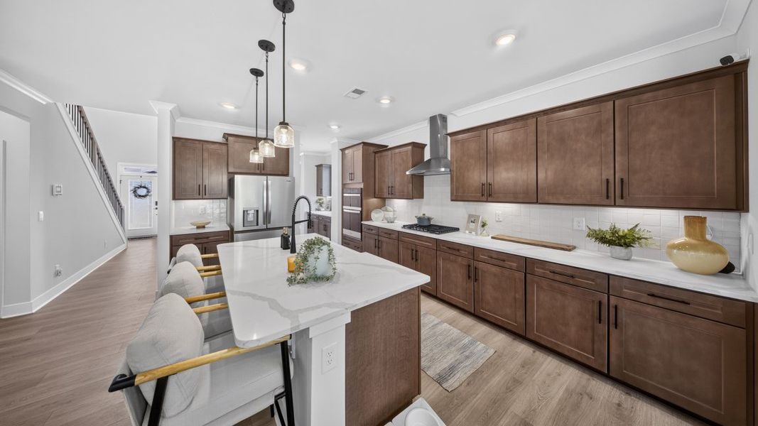 Furnished interior view inside a new home in Westport, York (Image 5).
