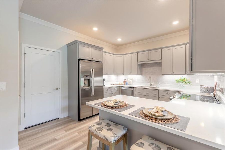 Furnished interior view inside a new home in , New Smyrna Beach (Image 10).