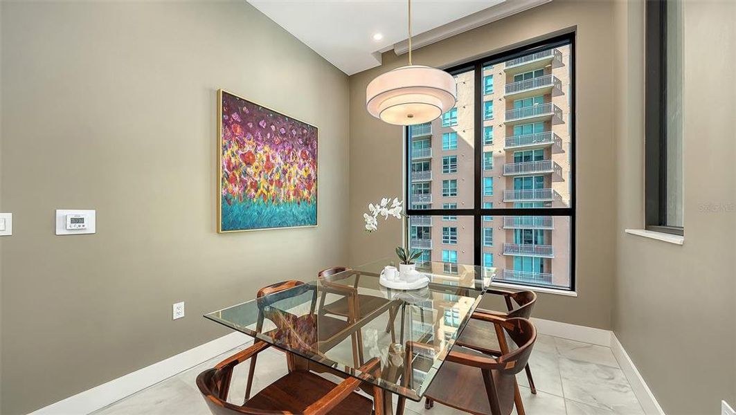 Furnished interior view inside a new home in , Sarasota (Image 27).