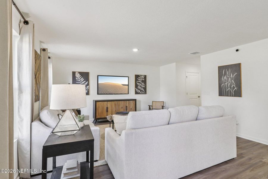 Furnished interior view inside a new home in , Jacksonville (Image 18).