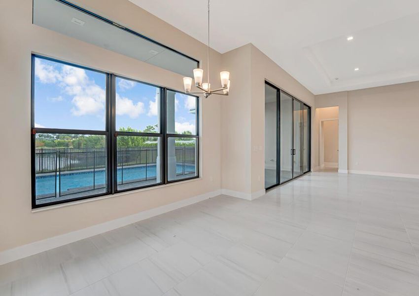 Furnished interior view inside a new home in Apex at Avenir, Palm Beach Gardens (Image 31). Furnished interior view inside a new home in Apex at Avenir, Palm Beach Gardens (Image 31).