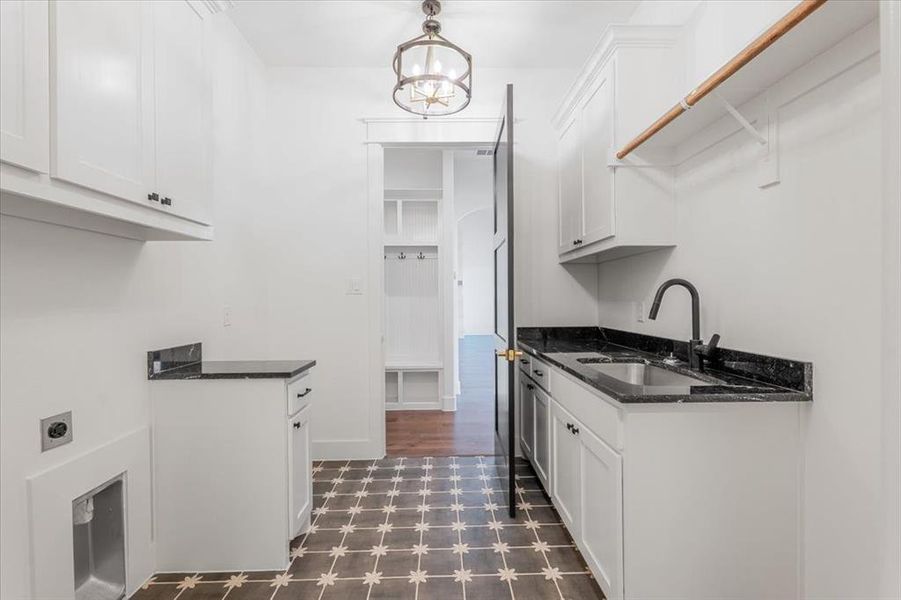 Furnished interior view inside a new home in , Godley (Image 10).