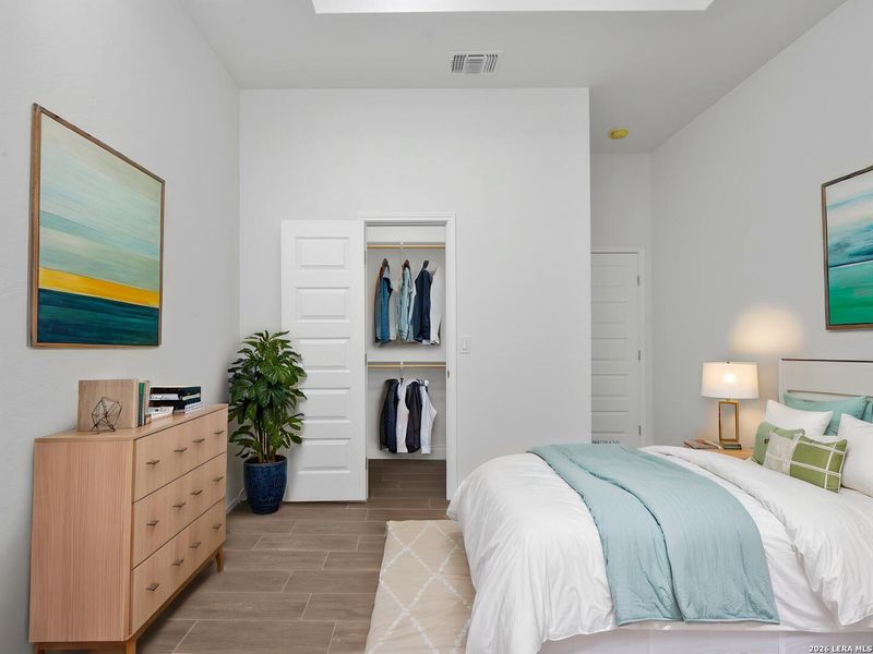 Furnished interior view inside a new home in , Elmendorf (Image 4).