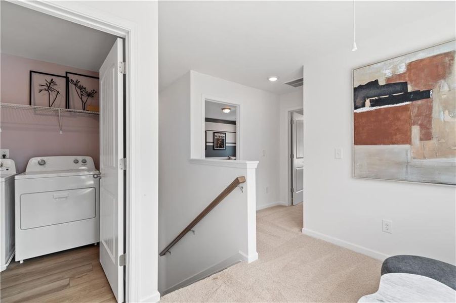Furnished interior view inside a new home in Bowers Farm, McDonough (Image 17).