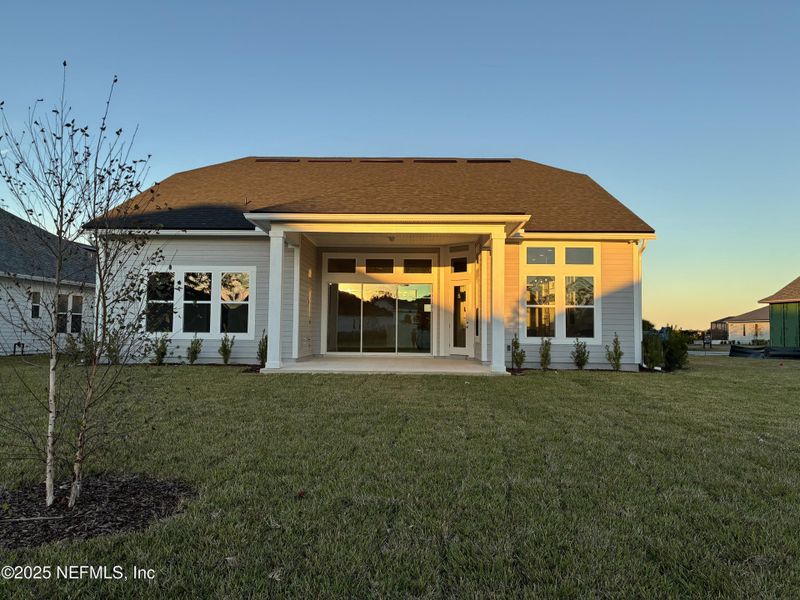 Exterior details and patio area of a home in Madeira, St. Augustine (Image 18). Exterior details and patio area of a home in Madeira, St. Augustine (Image 18).