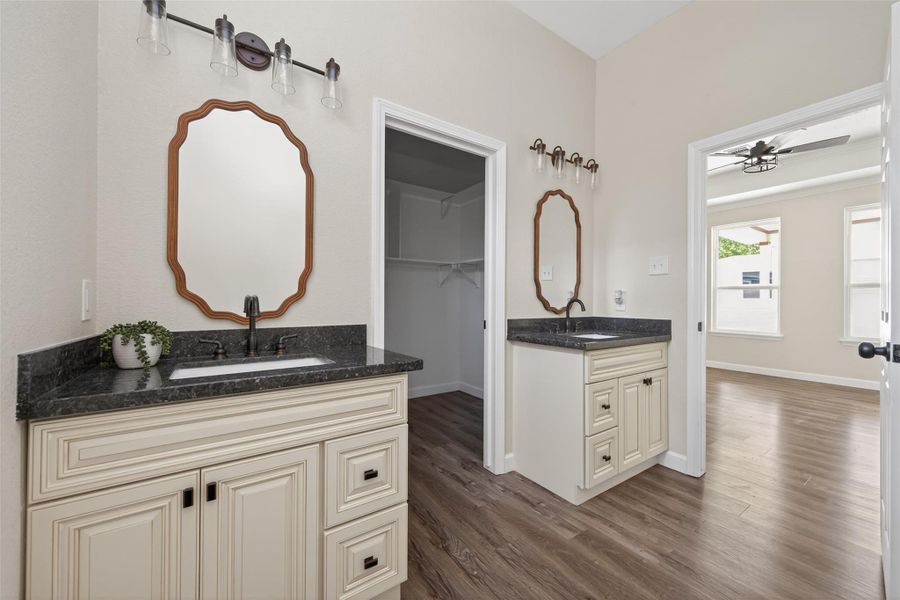 Furnished interior view inside a new home in , Huffman (Image 9).