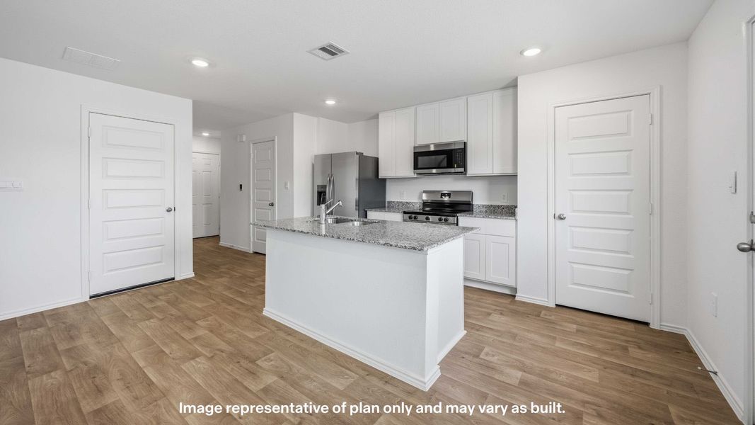 Furnished interior view inside a new home in Terra Vista, Lubbock (Image 4).