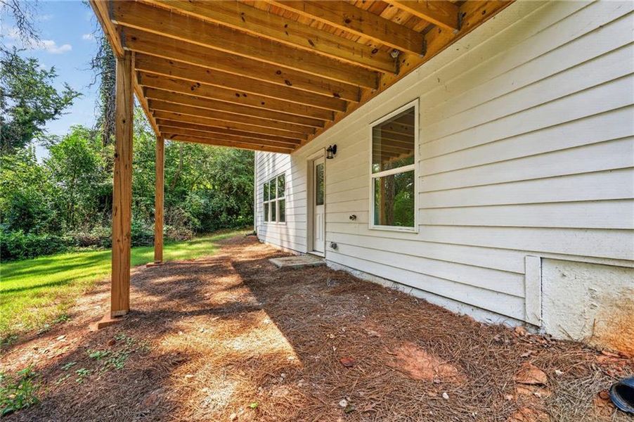 Exterior details and patio area of a home in , Decatur (Image 25).