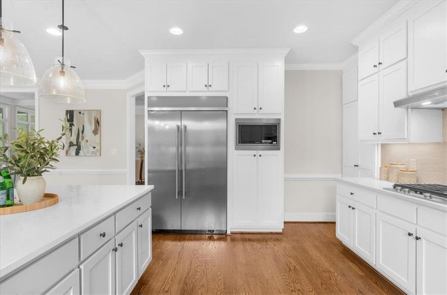 Furnished interior view inside a new home in , Canton (Image 67).
