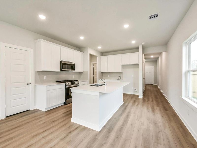 Furnished interior view inside a new home in The Villages at WestPointe, Dayton (Image 5).