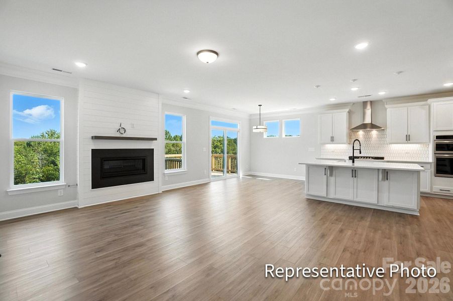 Spacious, unfurnished interior of a new home in , Sherrills Ford (Image 33).