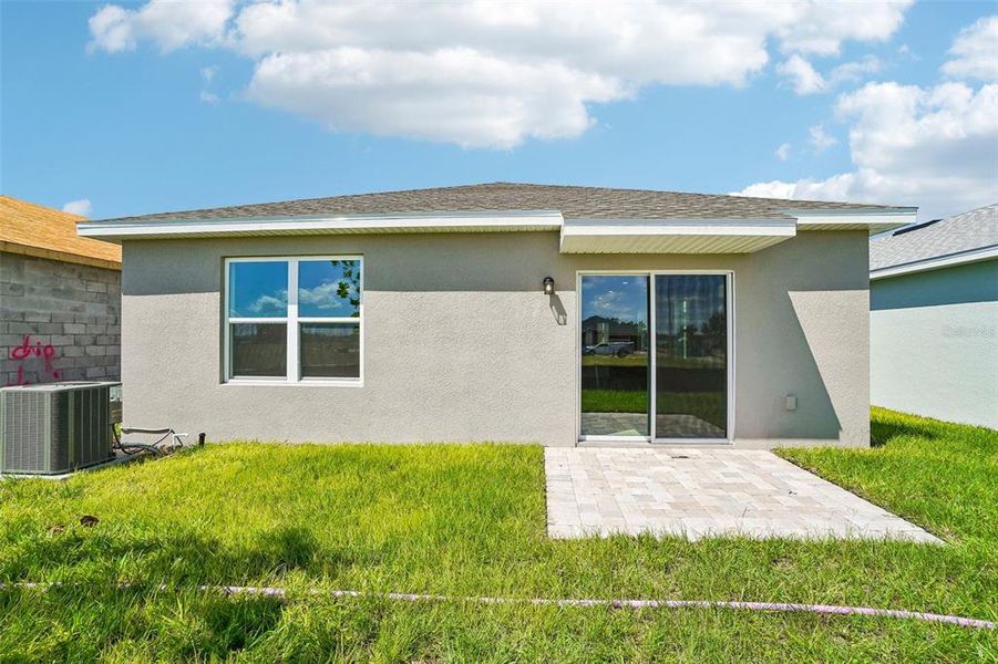 Exterior details and patio area of a home in Willowbrook North, Winter Haven (Image 24). Exterior details and patio area of a home in Willowbrook North, Winter Haven (Image 24).