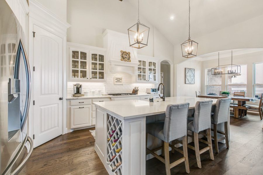 Furnished interior in a model home at Pecan Plantation in Granbury (Image 25). Furnished interior in a model home at Pecan Plantation in Granbury (Image 25).