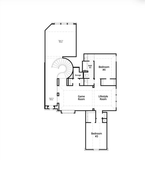 2D floor plan layout for the 227 Plan by Highland Homes in Two Step Farm: 60ft. lots, Montgomery, TX (Image 22). 2D floor plan layout for the 227 Plan by Highland Homes in Two Step Farm: 60ft. lots, Montgomery, TX (Image 22).