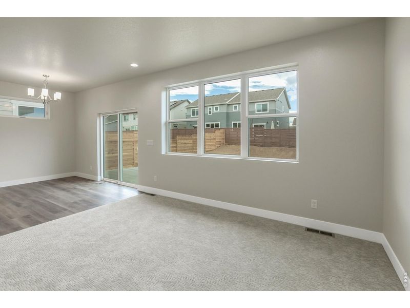 Spacious, unfurnished interior of a new home in Wilson Commons, Loveland (Image 29).