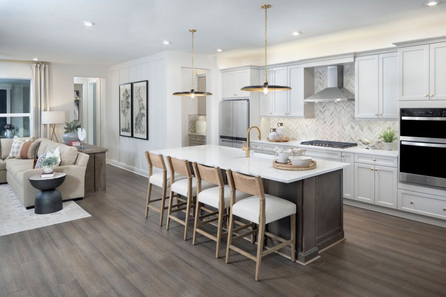 Representative furnished interior of a home built from the Shasta by Mattamy Homes in Newfield, Palm City (Image 5).