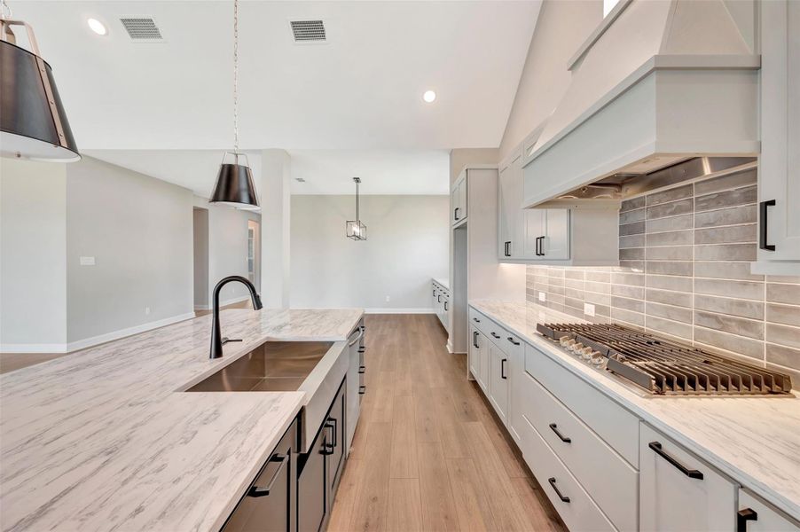 Furnished interior view inside a new home in ARTAVIA - Parkview Collection, Conroe (Image 16).
