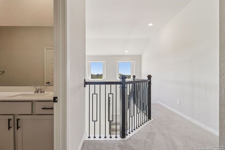 Furnished interior view inside a new home in , San Antonio (Image 13). Furnished interior view inside a new home in , San Antonio (Image 13).
