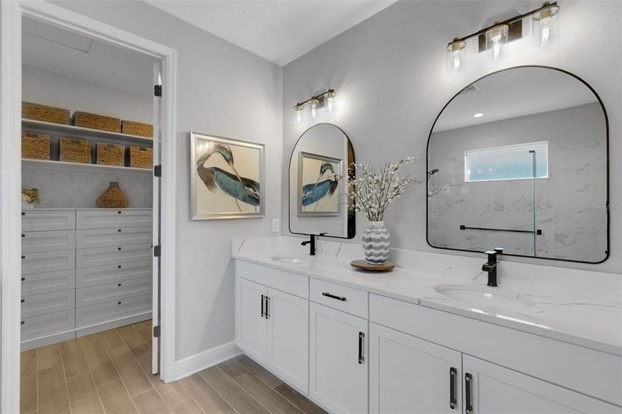 Furnished interior view inside a new home in , Bradenton (Image 48).