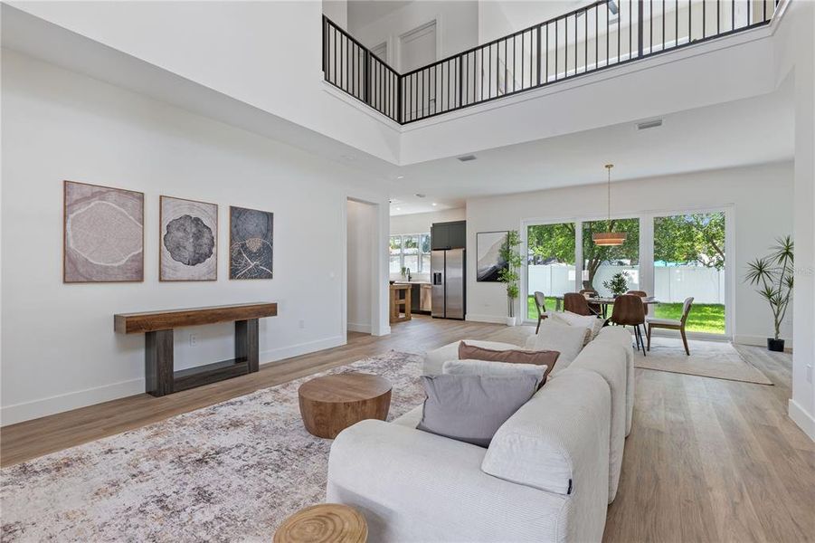 Furnished interior view inside a new home in , Tampa (Image 6). Furnished interior view inside a new home in , Tampa (Image 6).