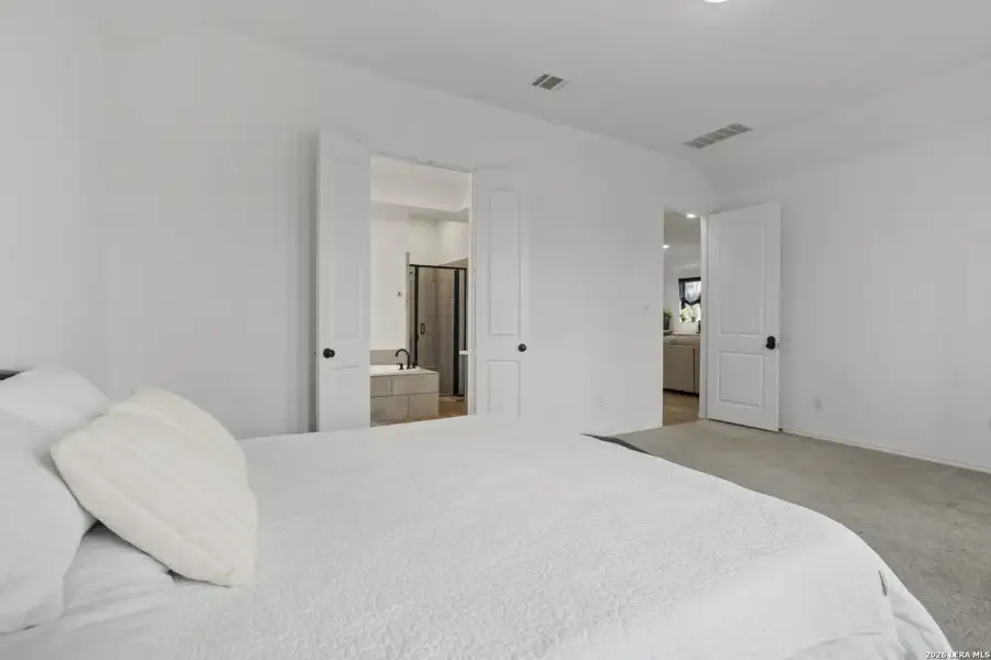 Furnished interior view inside a new home in Meadows of Mill Creek, Seguin (Image 16).
