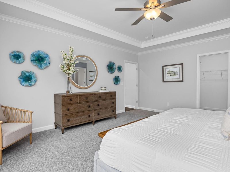 Representative furnished interior of a home built from the The Magnolia A by Davidson Homes LLC in Wendell Ridge, Wendell (Image 29).