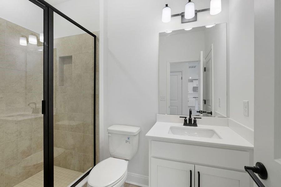 Furnished interior view inside a new home in Reserve at Hickory Walk, Kennesaw (Image 10). Furnished interior view inside a new home in Reserve at Hickory Walk, Kennesaw (Image 10).