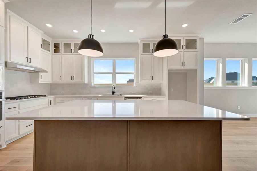 Furnished interior view inside a new home in Pecan Square - Gardens, Northlake (Image 9).