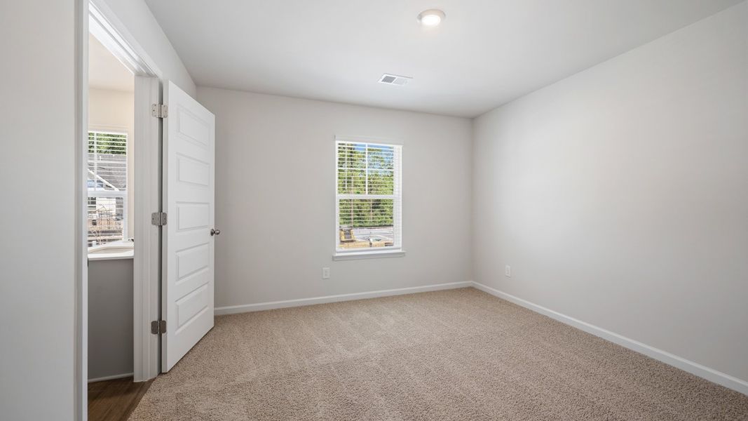 Spacious, unfurnished interior of a new home in Independence Villas and Townhomes, Loganville (Image 19). Spacious, unfurnished interior of a new home in Independence Villas and Townhomes, Loganville (Image 19).