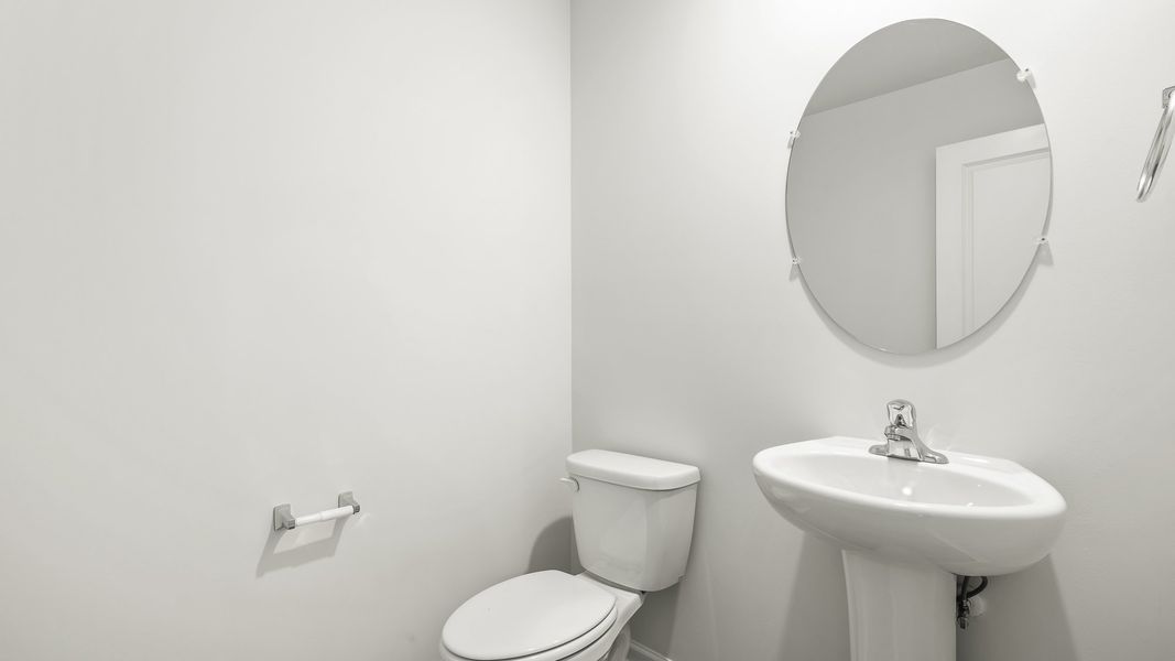 Representative furnished interior of a home built from the Kyle by D.R. Horton in Evergreen Landing, Lexington (Image 4).