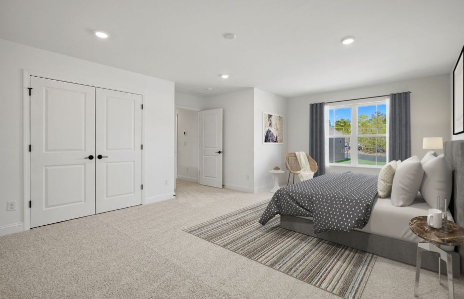 Furnished interior view inside a new home in Kinsdale, Lancaster (Image 25).