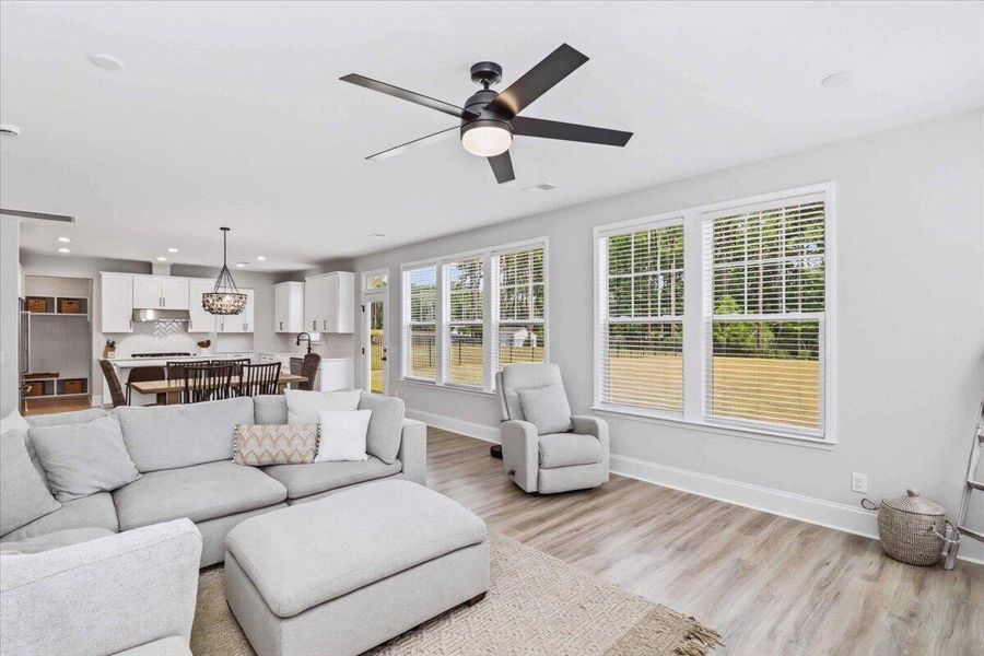 Furnished interior view inside a new home in , Huger (Image 15).
