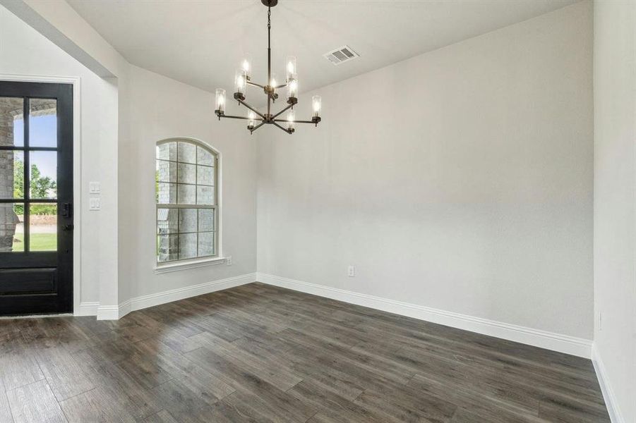Spacious, unfurnished interior of a new home in Westside Preserve, Midlothian (Image 29). Spacious, unfurnished interior of a new home in Westside Preserve, Midlothian (Image 29).
