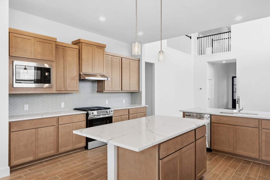 Furnished interior view inside a new home in Attwater, Waller (Image 11).