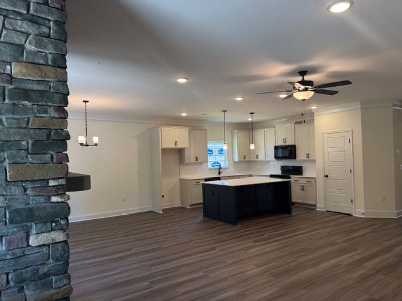 Furnished interior view inside a new home in Royal Pines, Trinity (Image 7).
