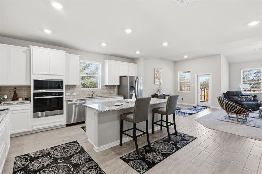 Furnished interior view inside a new home in Stark Farms, Denton (Image 15).