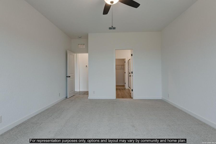 Spacious, unfurnished interior of a new home in Nopal Valley, San Antonio (Image 11).