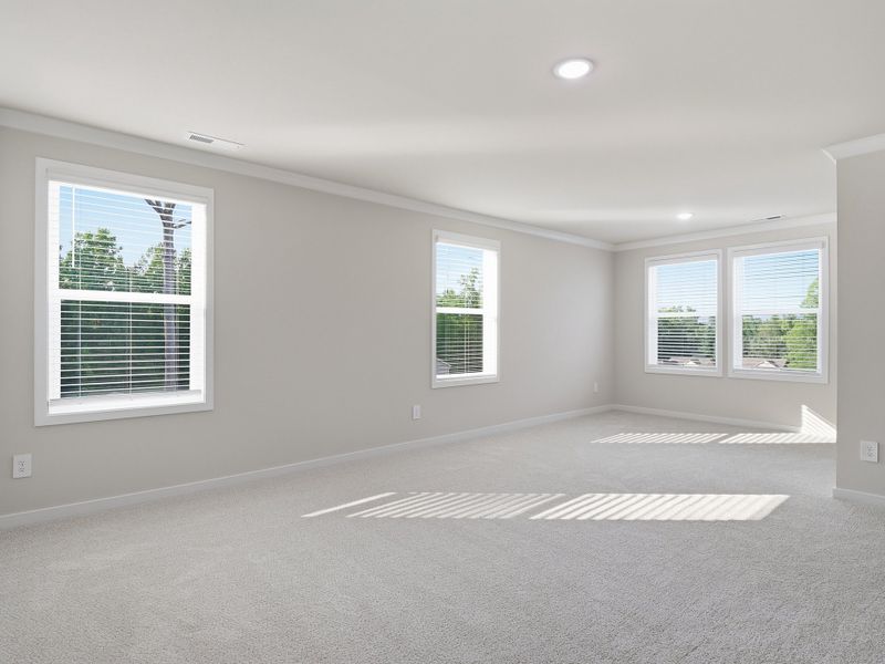 Spacious, unfurnished interior of a new home in Cadence Meadows, Zebulon (Image 18).