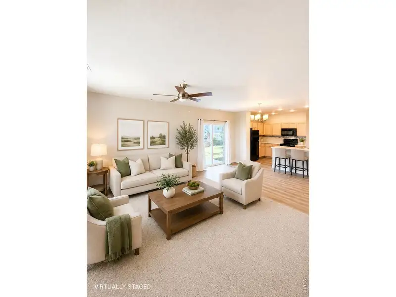 Furnished interior view inside a new home in Northridge Trails Townhomes, Greeley (Image 7).