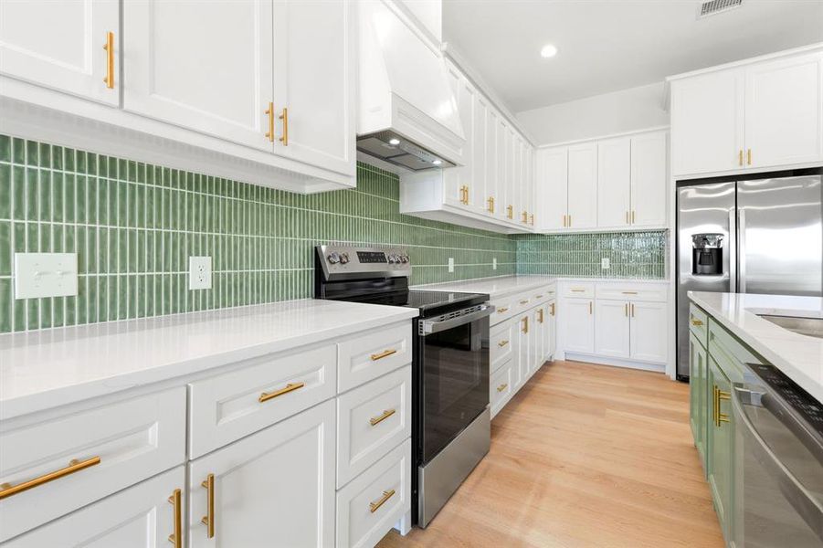 Furnished interior view inside a new home in , Hawley (Image 13).