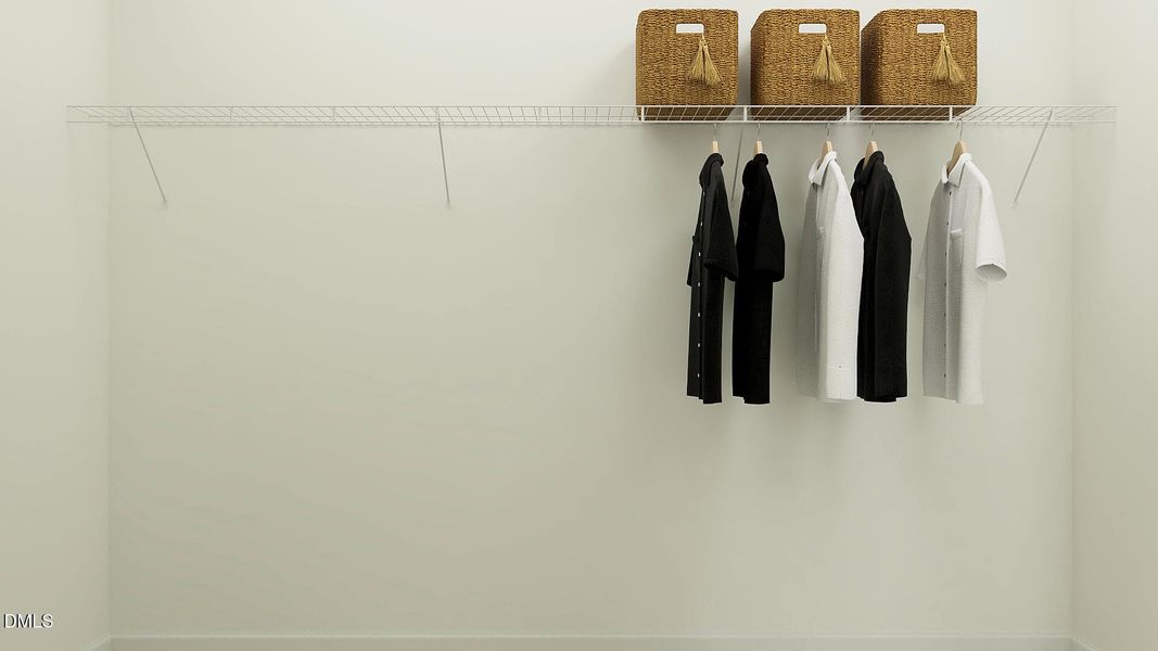 Owner Closet - Rendering Only