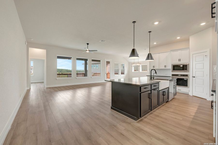 Furnished interior view inside a new home in Meyer Ranch – Legacy Series, New Braunfels (Image 8).