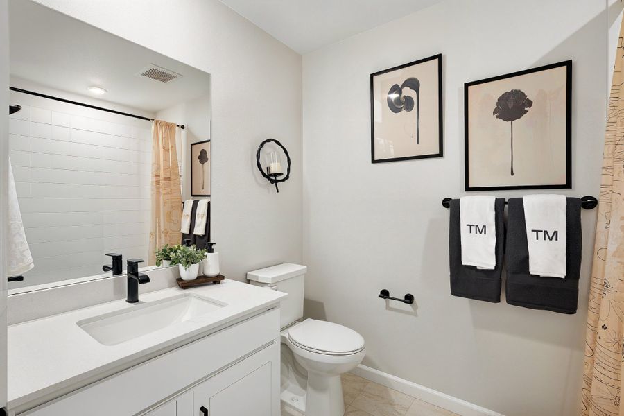 Furnished interior view inside a new home in Parterre, Thornton (Image 14).