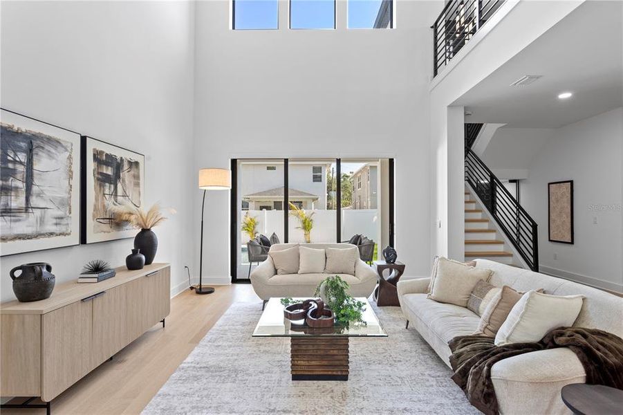 Furnished interior view inside a new home in , Tampa (Image 67).