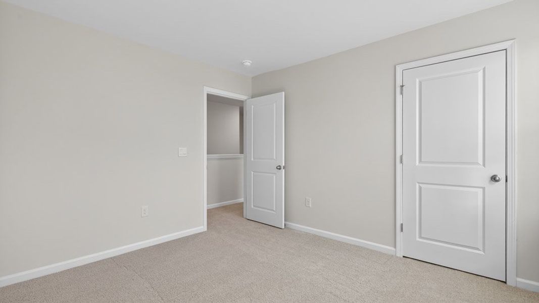 Spacious, unfurnished interior of a new home in Swift Creek Farm, Clayton (Image 18). Spacious, unfurnished interior of a new home in Swift Creek Farm, Clayton (Image 18).
