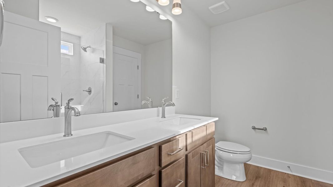 Furnished interior view inside a new home in Woodglen, Piedmont (Image 17).