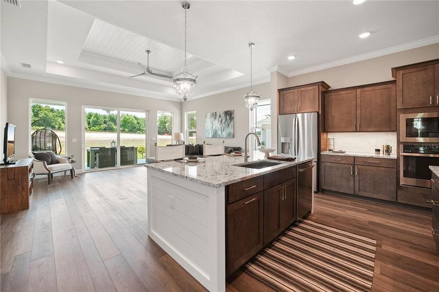 Furnished interior view inside a new home in , Lady Lake (Image 34).