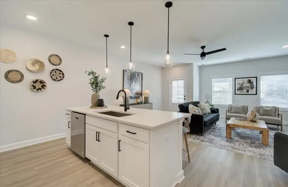 Furnished interior view inside a new home in East Park Village, Kennesaw (Image 29).